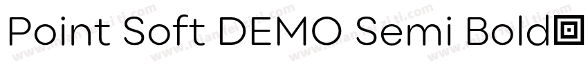 Point Soft DEMO Semi Bold字体转换